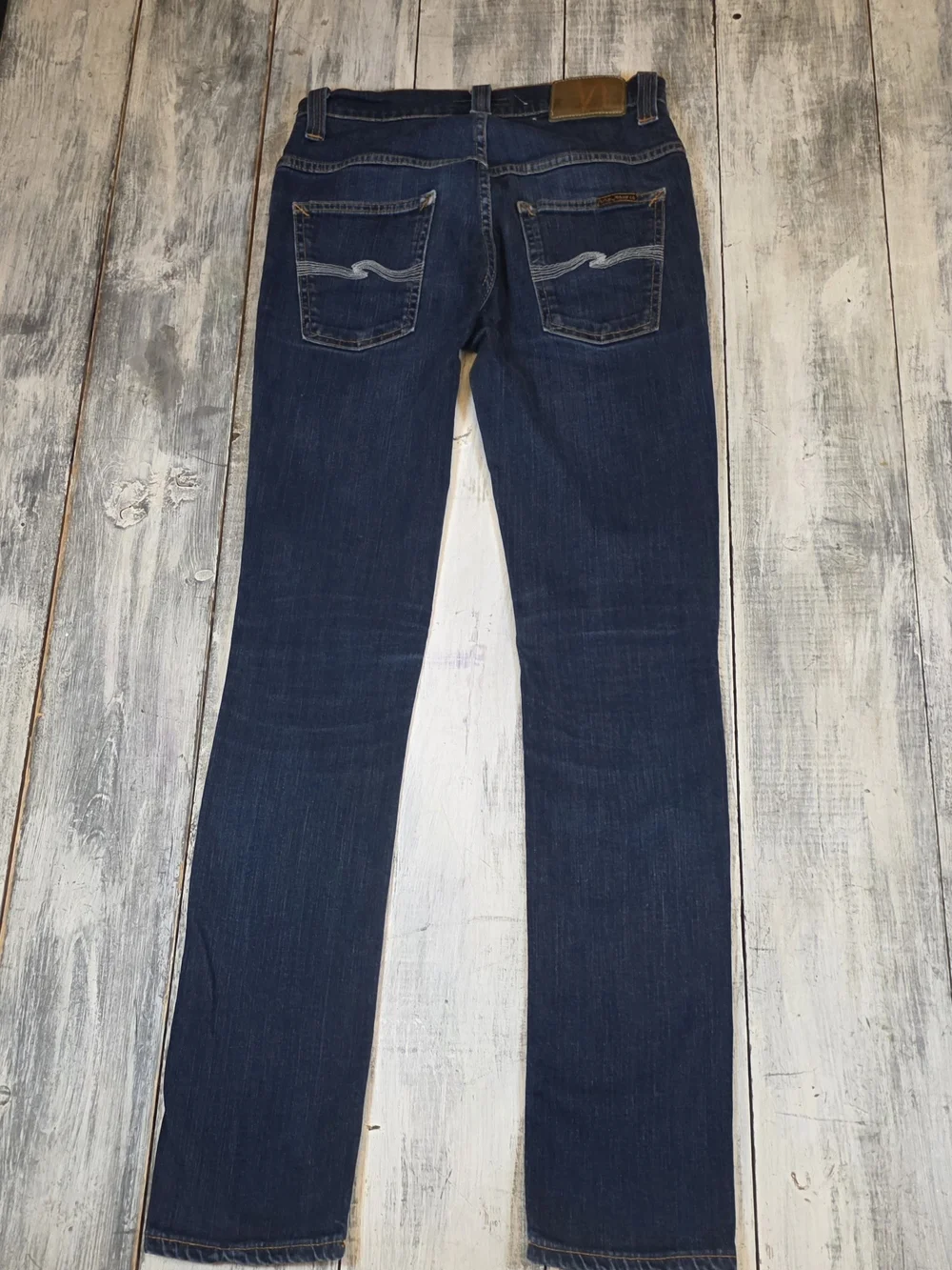 Nudie Jeans Co Men's Slim Straight Dark Indigo Jeans 30x34